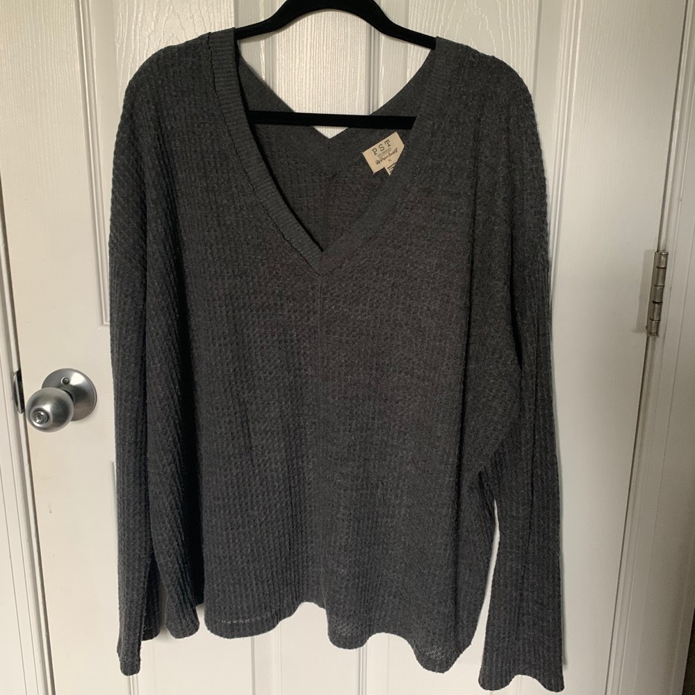 PST v neck sweater